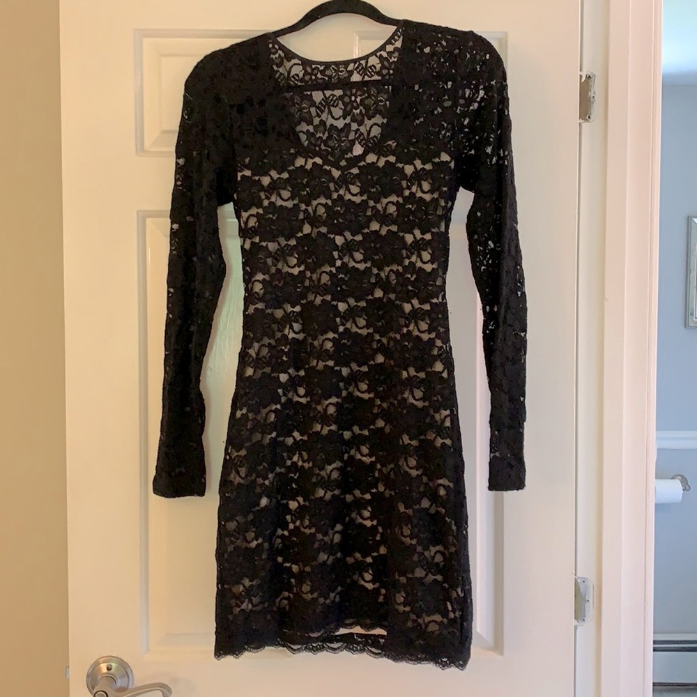 Express lace dress